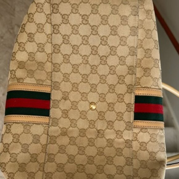 *SALE* GUCCI GG Canvas Tote - Good Used Condition - Picture 6 of 16